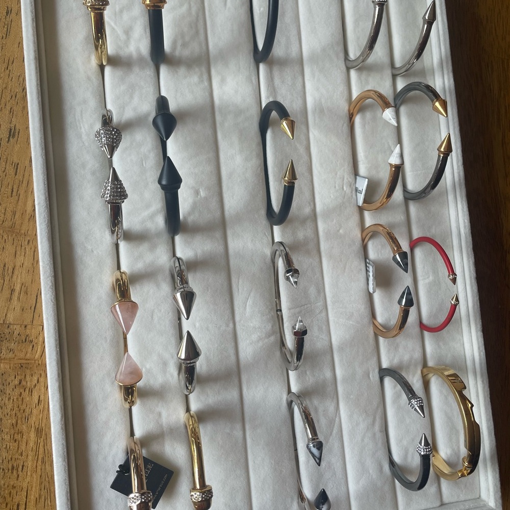 HUGE collection of Vita Fede titan bracelets